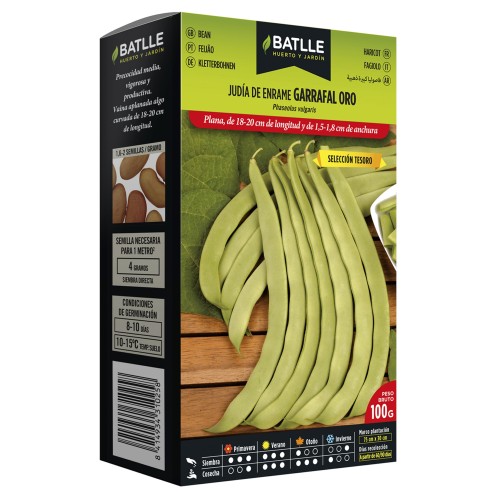 Judia Garrafal Oro 100 Gr Enrame