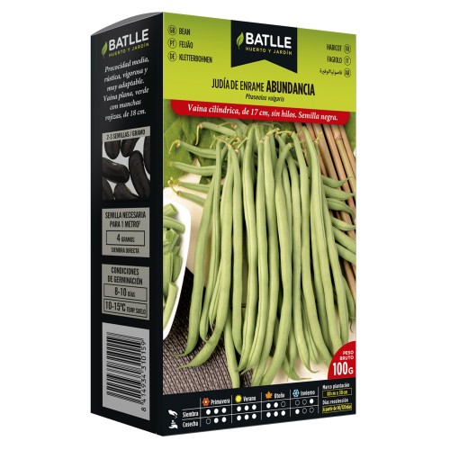 Judia Abundancia Fina 100 Gr.enrame