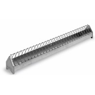 Metal Chick Feeder 1m Narrow Mesh Easy Feeding