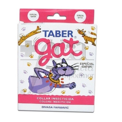 Collar Insecticida Tabergat para Gatos