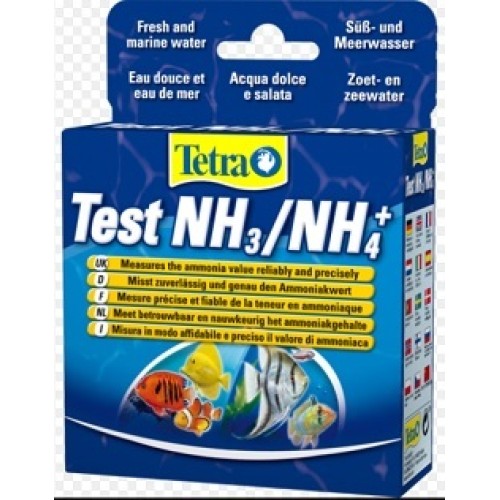Kit de Prueba TetraTest para Amoníaco en Acuarios