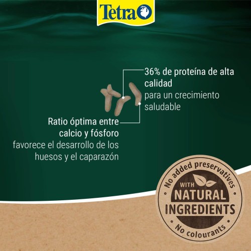 Tetrareptomin Alimento Completo para Tortugas Acuáticas 1 Lt.