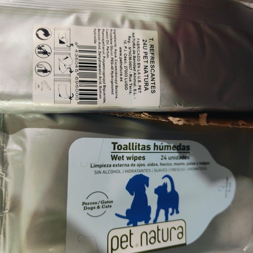 Toallitas Limpiadoras 24uds para Mascotas