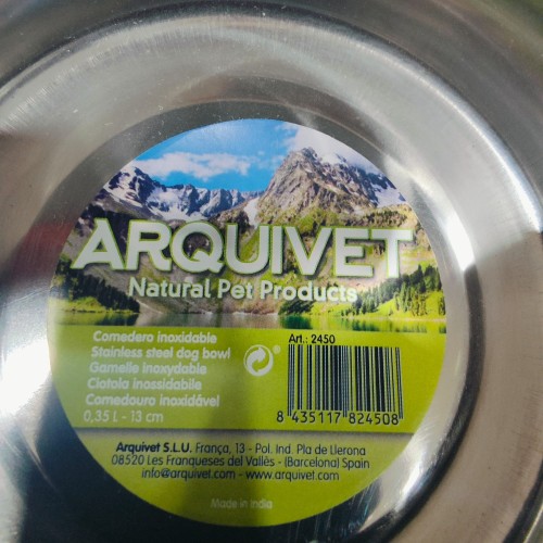 Comedero de Acero Inox. nº3 1.75lts