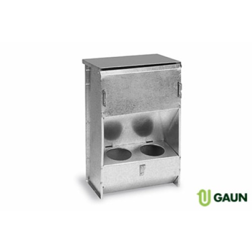 2-Hole Quail Feeder - Efficient Feeding Solution