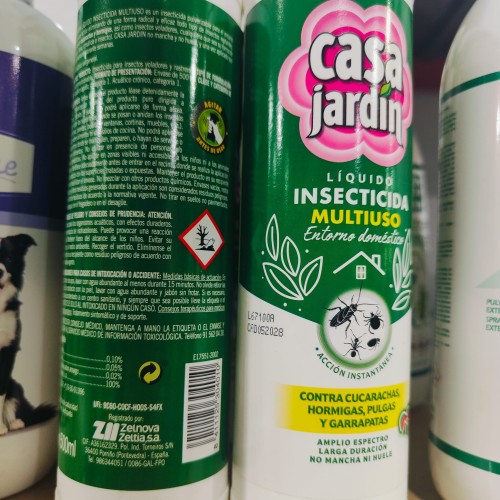 Insecticida Líquido Casa Jardín 500ml