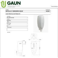 Gaun 2 Liters Drinking Bottle for Pets