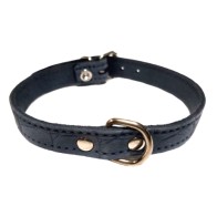 Collar Piel Labrado 15x350 Rojo