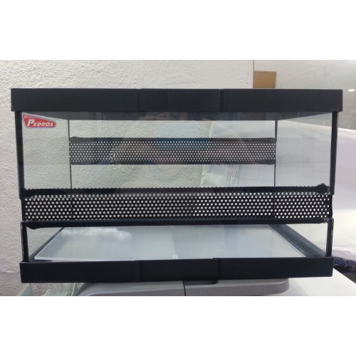 Zafir Terrarium 18L for Small Reptiles Safe Habitat