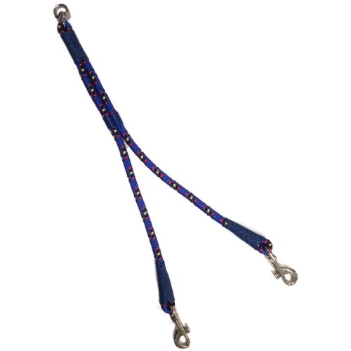 Nylon Pair Leash Red 8x400mm