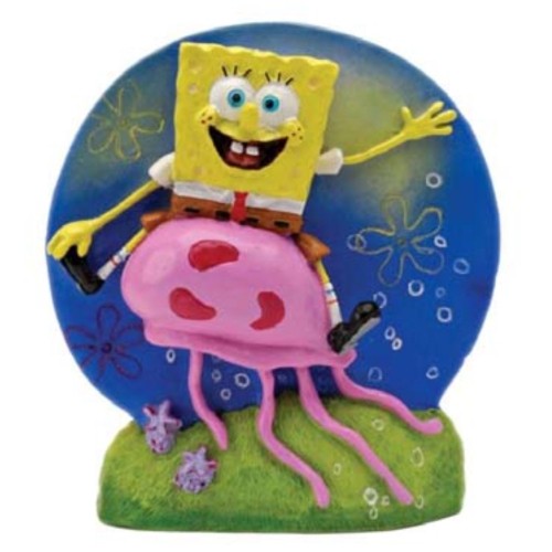 Bob Esponja Cabalga Medusa 7.6cm