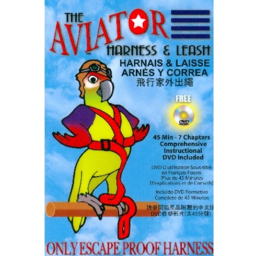 Arnés X-large Aviator para Psitácidos