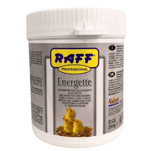 Raff Energette 250 Gr. para Pájaros Granívoros