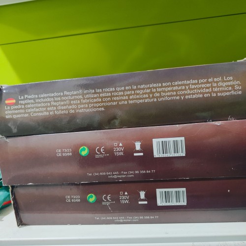 Roca Térmica 31x18.5 15watios para Reptiles