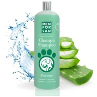 Menforsan Champú Con Aloe Vera 1 Lt. Cuidado para Perros