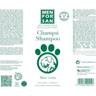 Menforsan Champú Con Aloe Vera 1 Lt. Cuidado para Perros