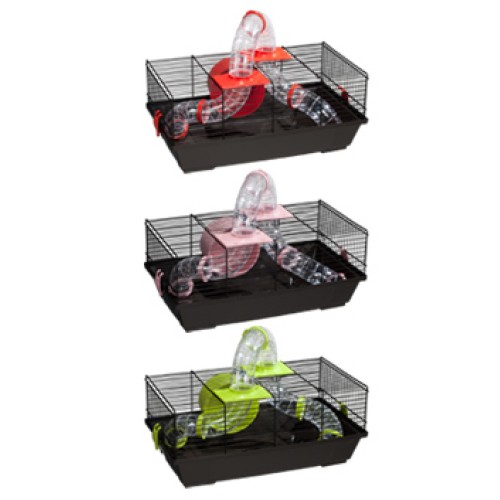 Hamster Cage 937 Black 50.5x28x21cm