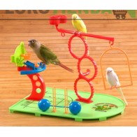 Interactive Basketball Park for Budgies and Small Birds