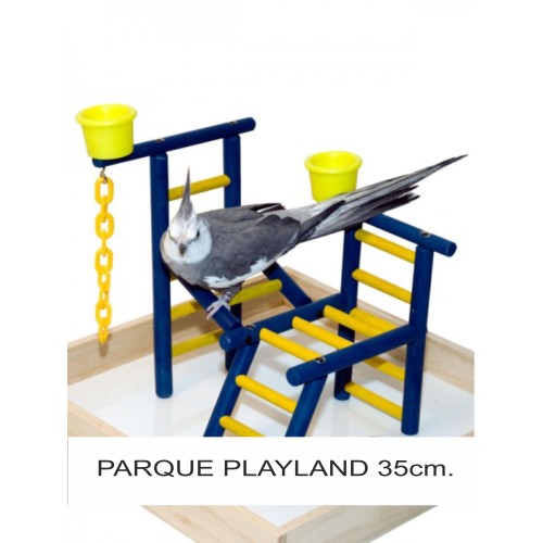 Parque Playland para Pájaros Pequeños 35x35cm