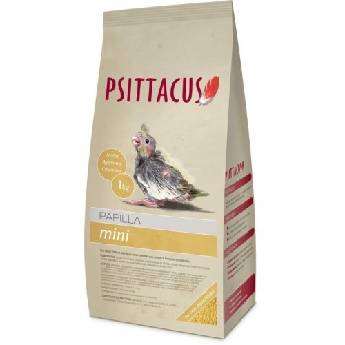 Psittacus Papilla Mini 1 Kg para Aves Psitácidas
