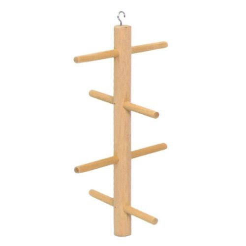 Percha Vertical de Madera para Aves 15x20 Cm.