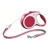 Correa Retráctil Flexi Vario 5 Mts. Roja