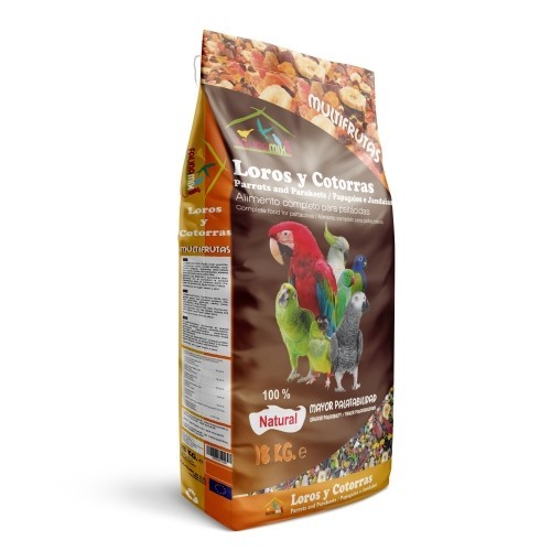 Frutty Parrots Food 3 Kg for Birds