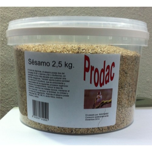 Sesame Seeds 2.5 Kg Bucket Prodac
