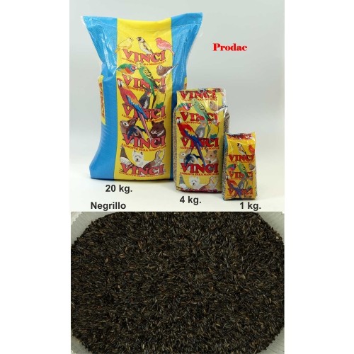 Negrillo Vinci 1 Kg. Alimento Saludable Aves