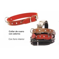 Collar Decorativo Rojo para Perros