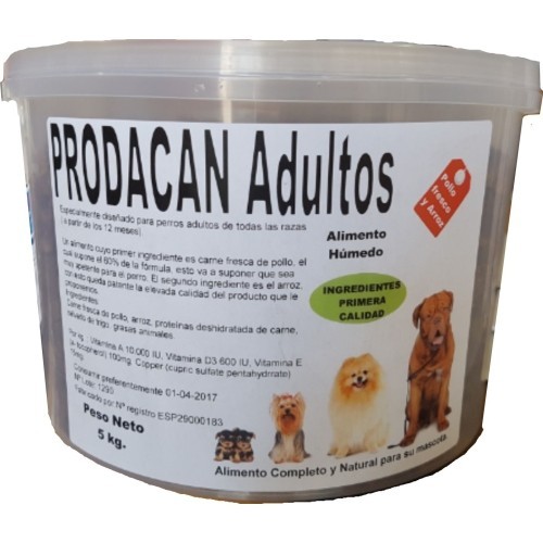 Prodacan Adultos 10 Kg. Saco A Granel