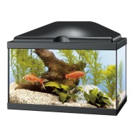 Acuario Aqua 20 Led Negro para Peces
