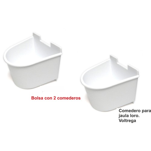 Plastic Bird Feeder 2 Units Set