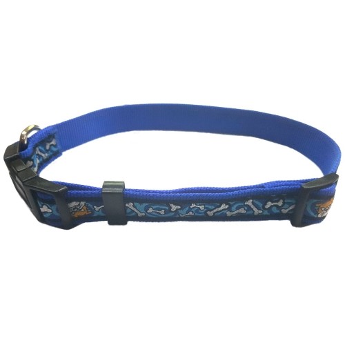 Collar Nylon 15x250-380mm Bull Rojo/Rojo