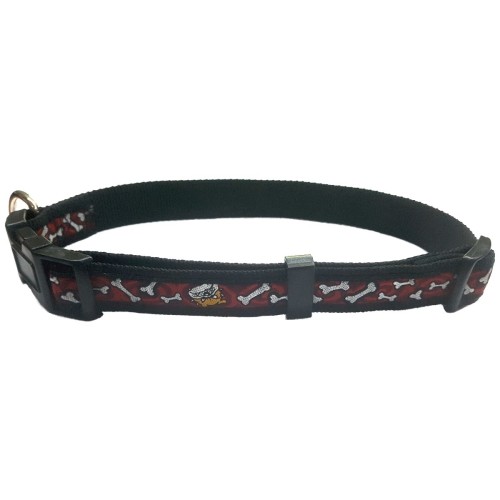 Collar Nylon 15x250-380mm Bull Rojo/Rojo