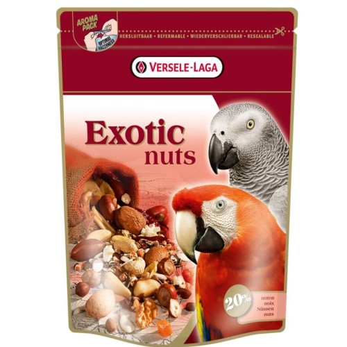Mezcla de Nueces para Loros Exóticos 750 Gr