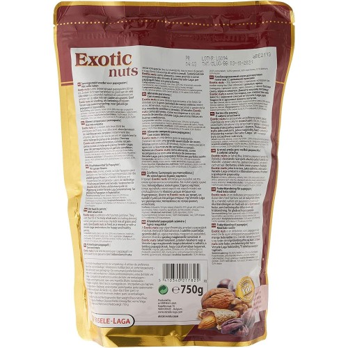Exotic Parrots Nuts Mix 750 Gr