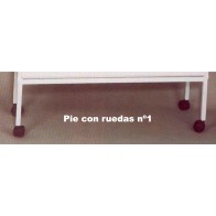 Pie Con Ruedas Nº1 para Estabilidad y Movilidad
