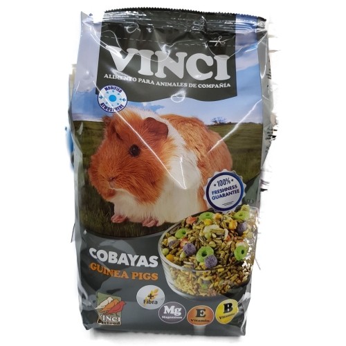 Cobayas Vinci 1 Kg - Nutrición Equilibrada