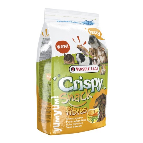 Crispy Snak Fibras 650 Gr para Pequeños Animales