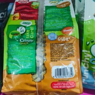 Crispy Snak Fibras 650 Gr para Pequeños Animales