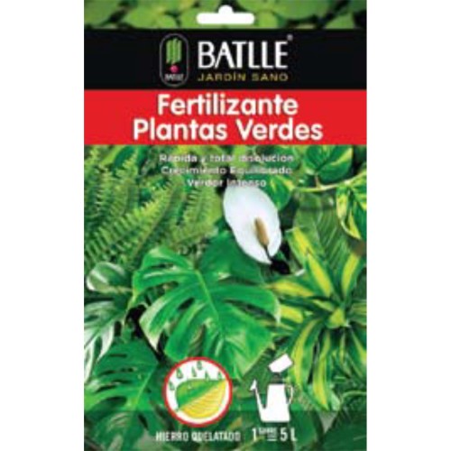 Fertilizante Plantas Verdes BATLLE