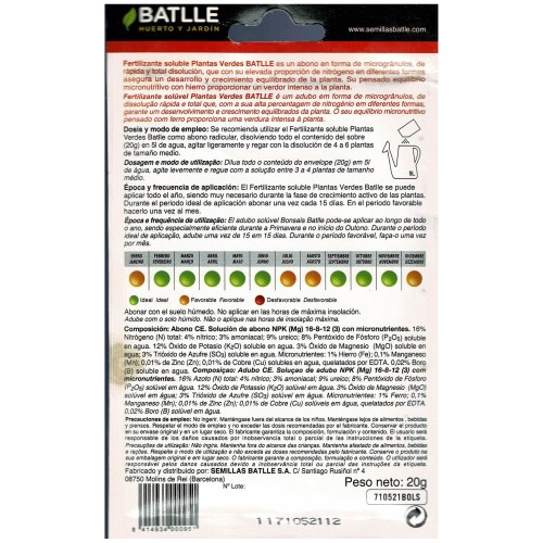 Green Plant Fertilizer BATLLE
