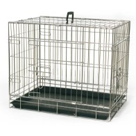 Jaula Plegable XL 107x70x79 cm para Mascotas