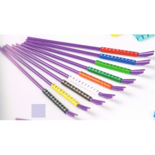 Anilla Plástica Colorida para Agapornis 4mm (10uds)