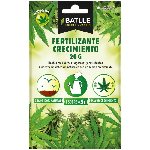 Fertilizante Crecimiento BATLLE para Plantas