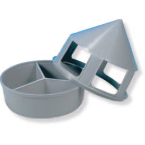 Plastic Grit Feeder with Natural Separation for Birds