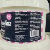 Vaselina Aloe Vera 200 Gr. Para Cicatrización de Piel