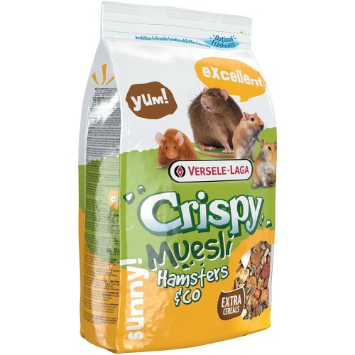 Hamster Crispy Muesli 1 Kg. Versele-laga - Alimento Completo