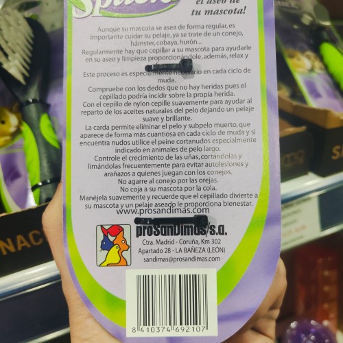 Cortauñas Goma Spuck para Roedores y Pequeñas Mascotas